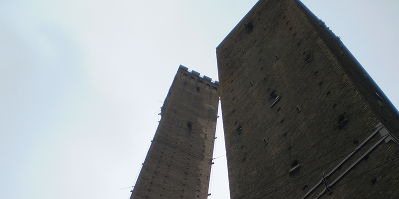 Torre degli Asinelli. Abbiamo effettuato lavori di ristrutturazione e rifacimento di alcune parti in legno della Torre degli Asinelli, simbolo della città di Bologna, come la biglietteria, alcune finestre e parte dei gradini della scala interna.